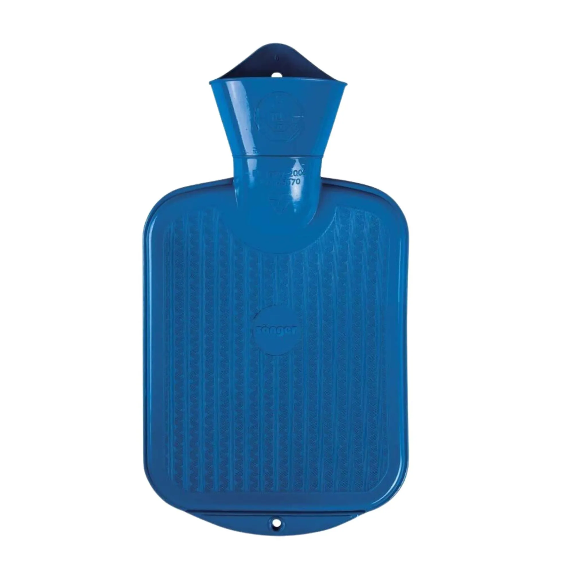 0.8 Litre Dark Blue Sanger Hot Water Bottle