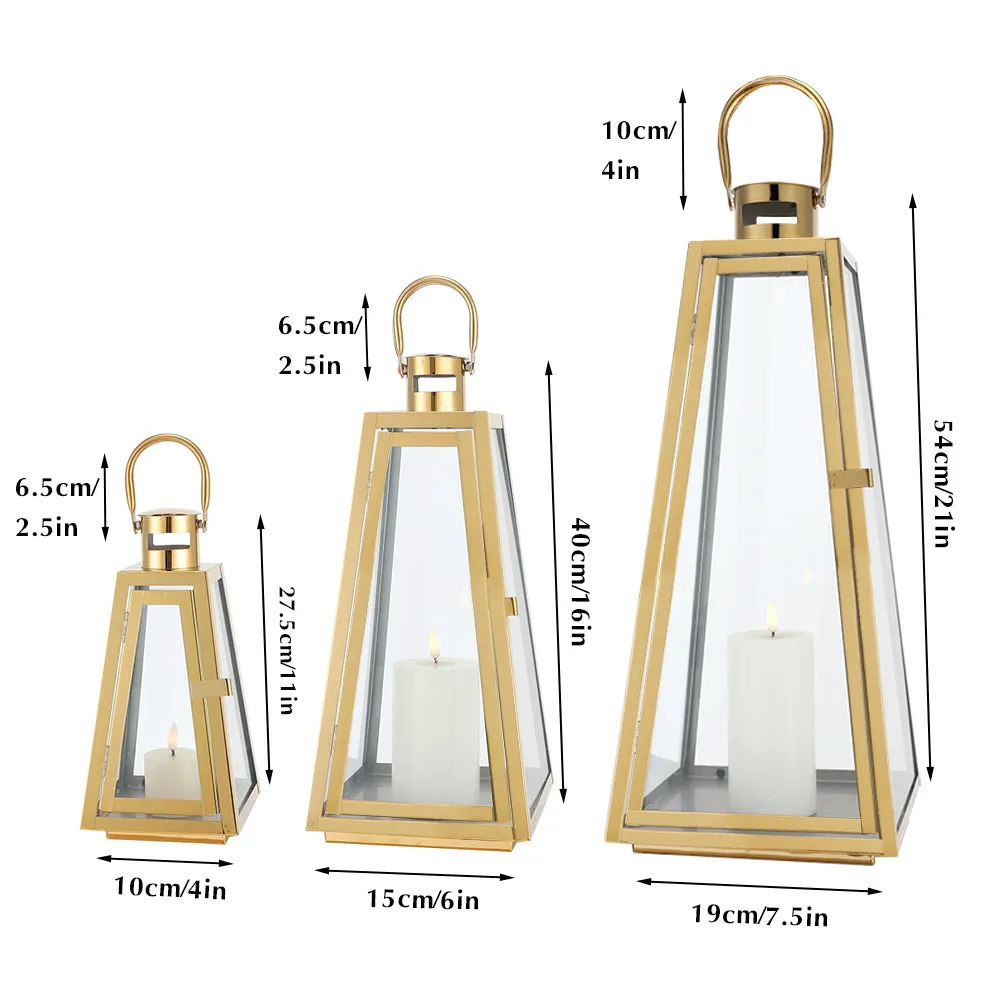 21'' & 16'' &11''High Decorative Lantern Candle Holder