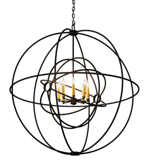 2nd Avenue Atom Enerjisi 18525-1 Chandelier Light - Midnight