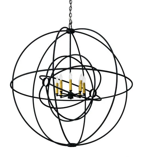 2nd Avenue Atom Enerjisi 18525-1 Chandelier Light - Midnight