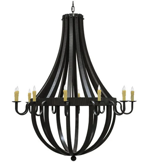 2nd Avenue Barrel Stave 48259-489 Chandelier Light - Timeless Bronze