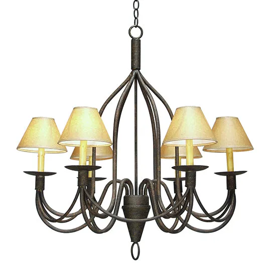 2nd Avenue Bell 87062.32 Chandelier Light - Rusty Nail