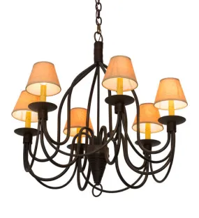 2nd Avenue Bell S21937-1 Chandelier Light - Cimarron Bronze