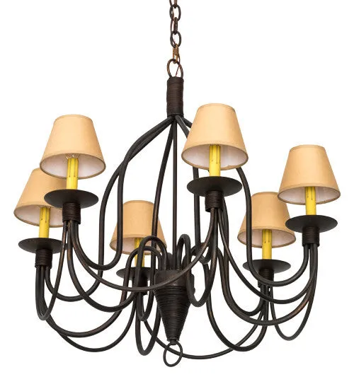 2nd Avenue Bell S21937-1 Chandelier Light - Cimarron Bronze