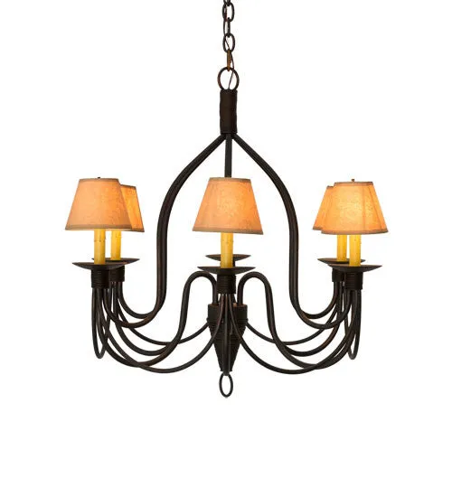 2nd Avenue Bell S21937-1 Chandelier Light - Cimarron Bronze