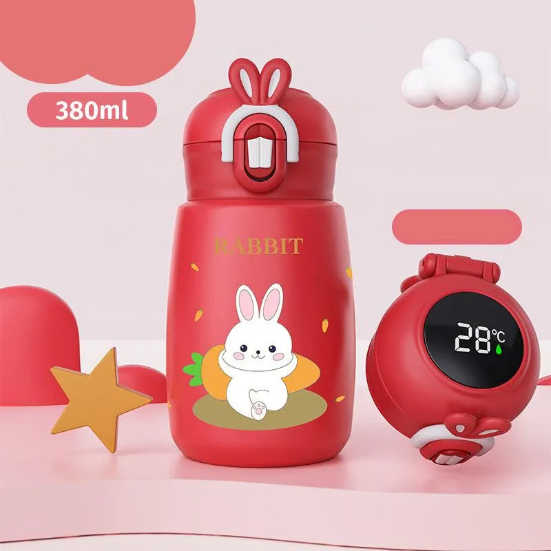 316 Stainless Steel Smart Thermotherapy Mug - Rabbit Design