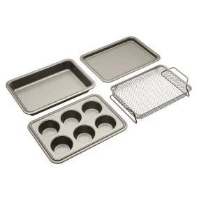 4-Piece Toaster Oven Nonstick Bakeware Set