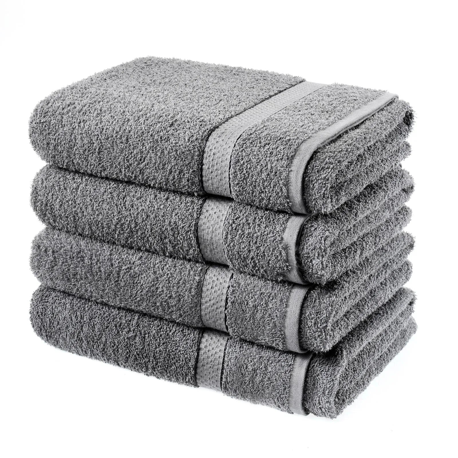 4 X BATH SHEETS 80x140CM 100% COTTON QUALITY BATH TOWELS LARGE SUPER SOFT SHEETS