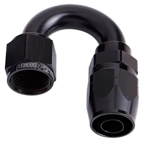 500 Series Cutter Swivel 180° Hose End -4AN AF506-04BLK