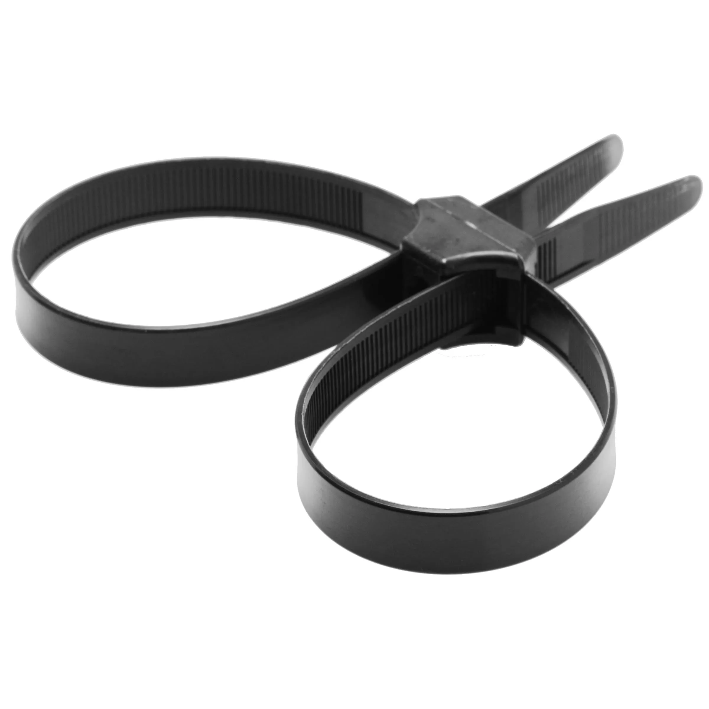 5pk Misbehaved Black Zip Tie Police Cuffs