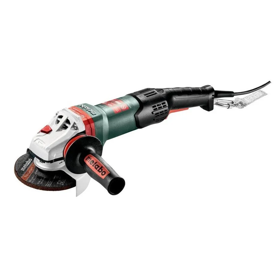 5" Rat Tail Angle Grinder w/Non-Lock Paddle Switch Brake Auto-Balancer TC Electronics & Drop Secure - 145 Amp