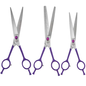 7.5" 3-Piece Student Shear Set by PetStore.Direct