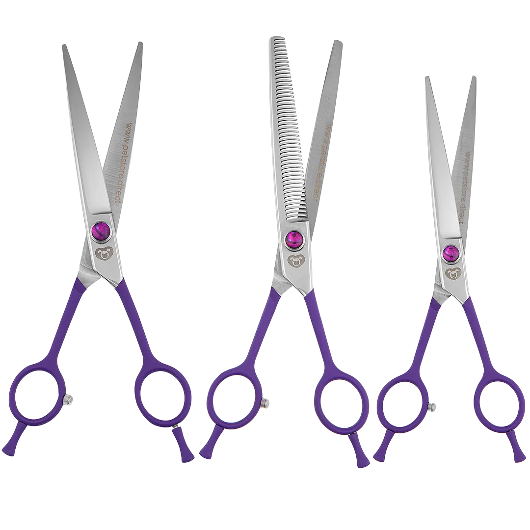 7.5" 3-Piece Student Shear Set by PetStore.Direct