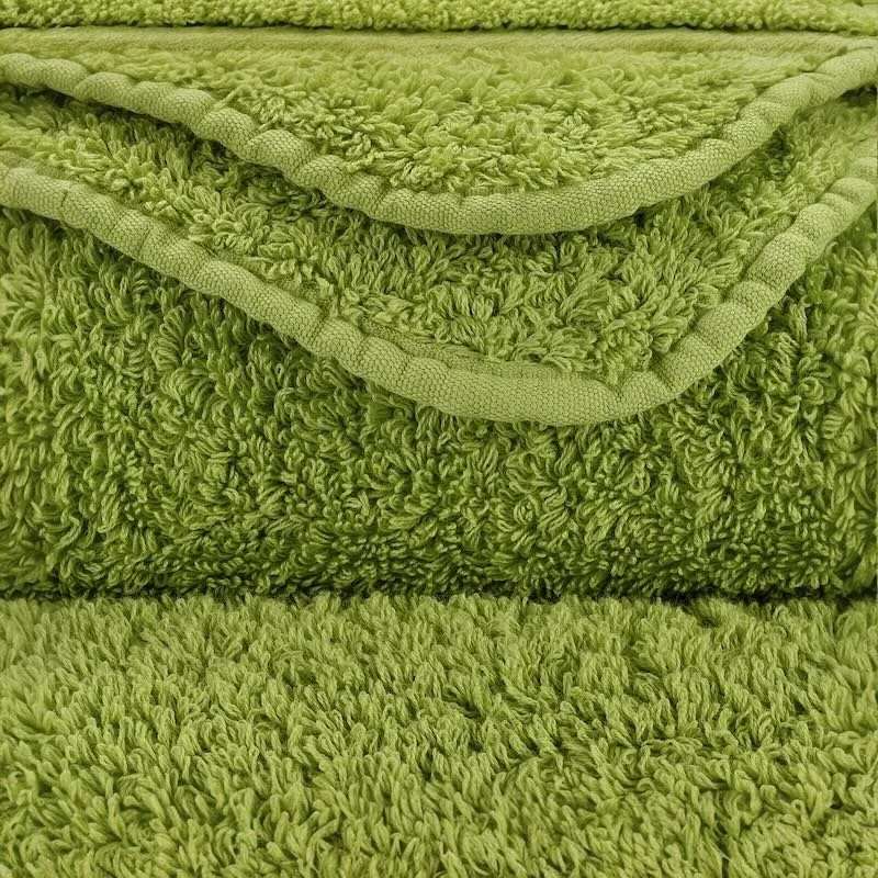 Abyss Super Pile Bath Sheet 40x72 Apple Green 165