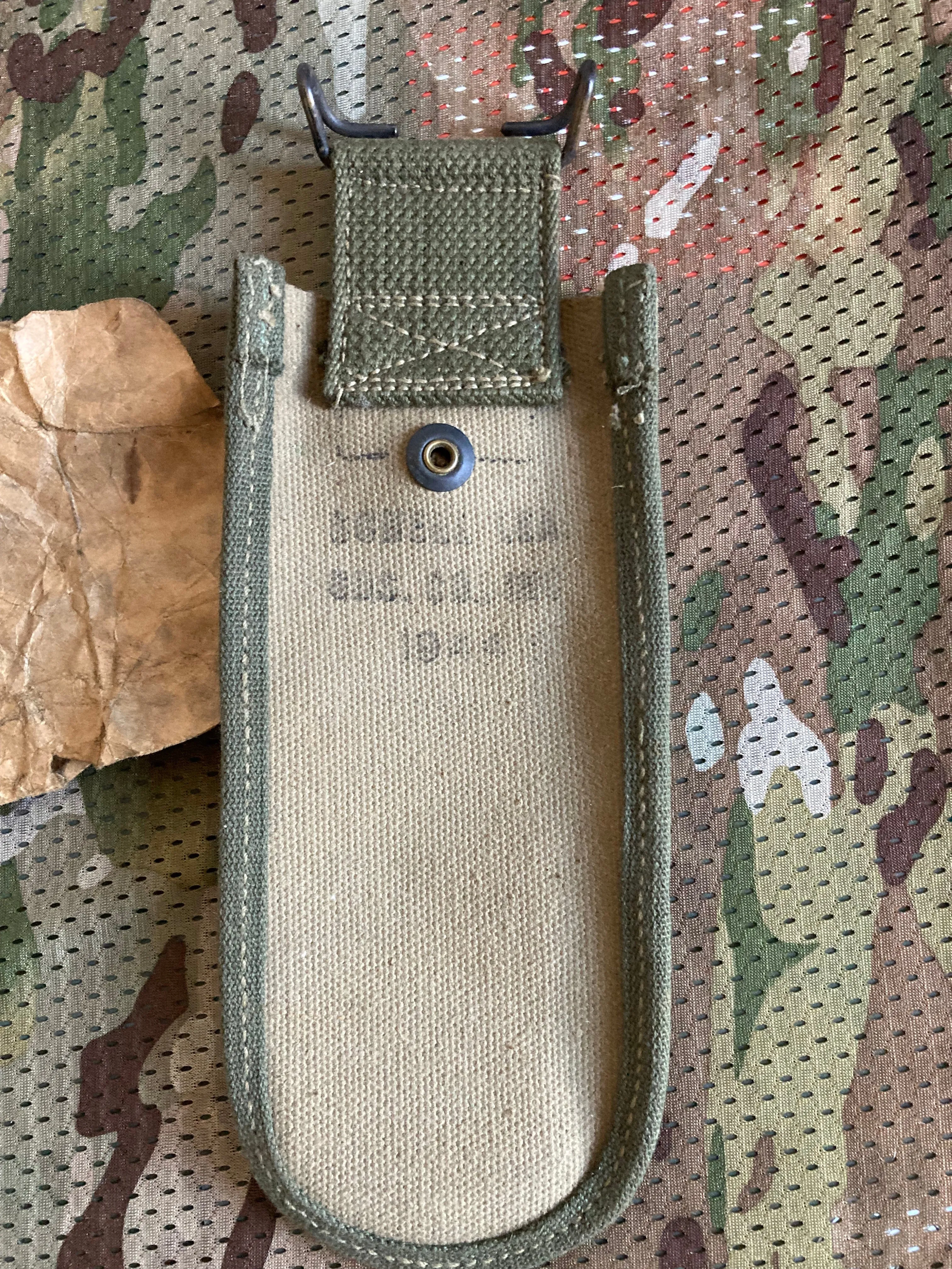 Accessories, M1938 Barbed Wire Cutter Sheath with Wrapping (Original)