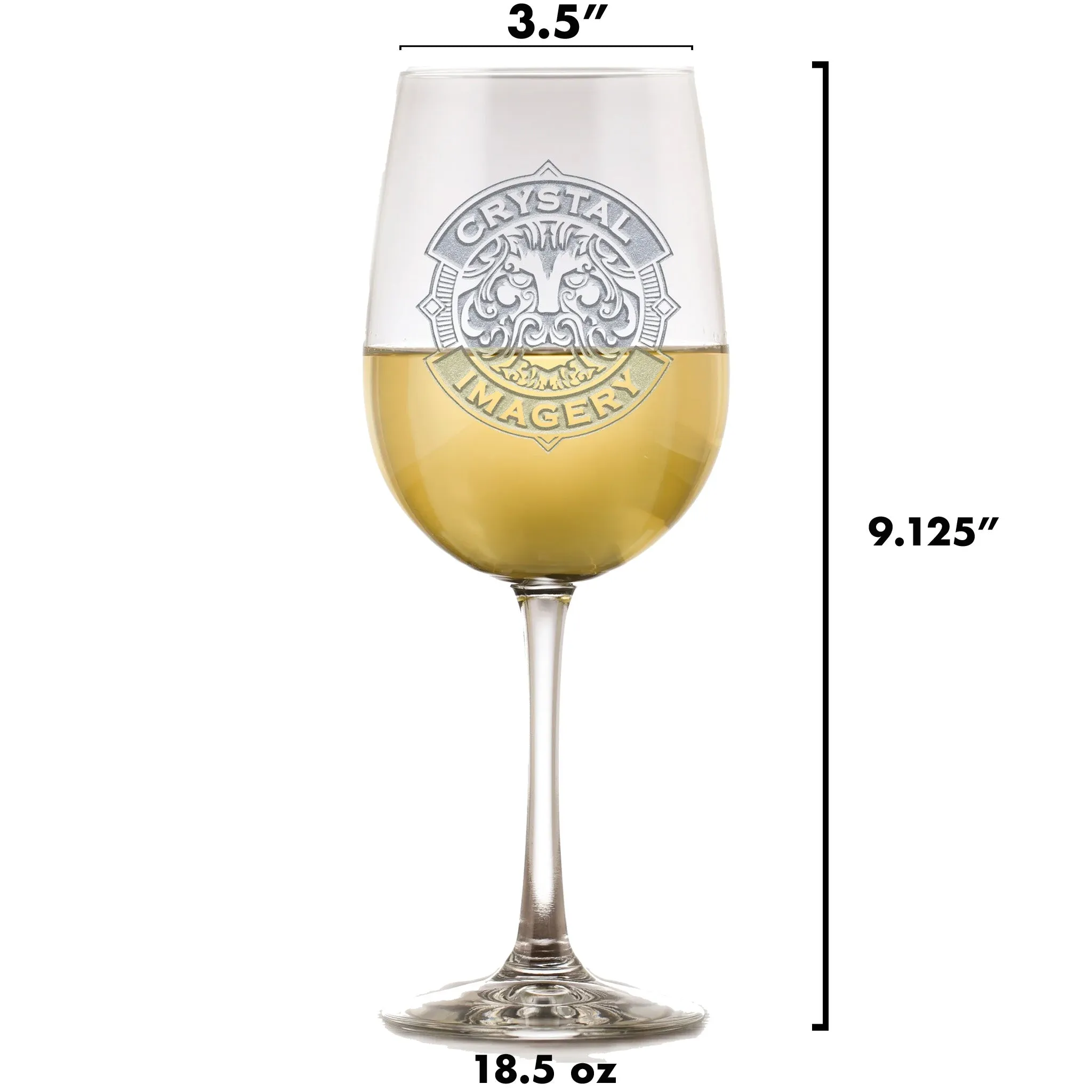 Air Force Wife Wine Glass