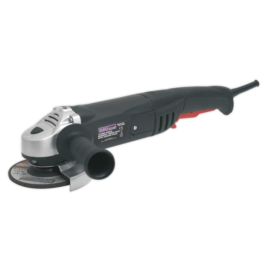 Angle Grinder Ø125mm 1000W-230V with Schuko Plug