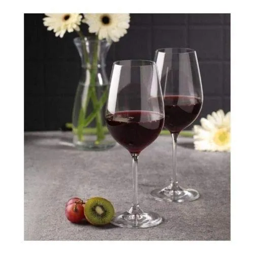 Ash & Roh® Wine Glass - Ideal for White or Red Wine Party Glass, Whisky Glass, Clear Glass, 300 ml, (2)