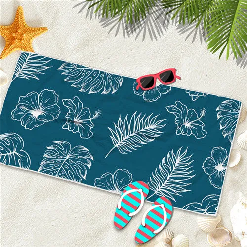 ASHORESHOP Beach Towel Large Women Swimming Pool Bath Towel