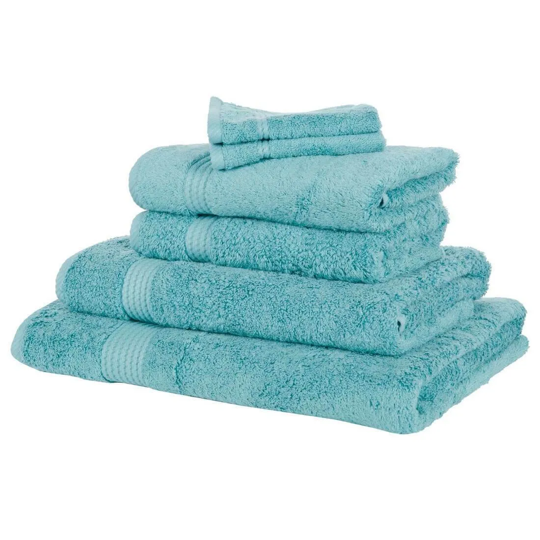 Bamboo Bliss Luxury 600gsm Bathroom Linen Range - Lagoon Blue