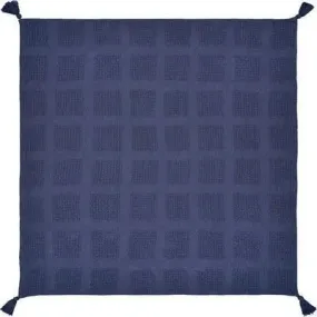 Belgium 80163IND Indigo Throw Blanket