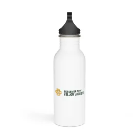 Bessemer City Yellow Jackets Stainless Steel Water Bottle