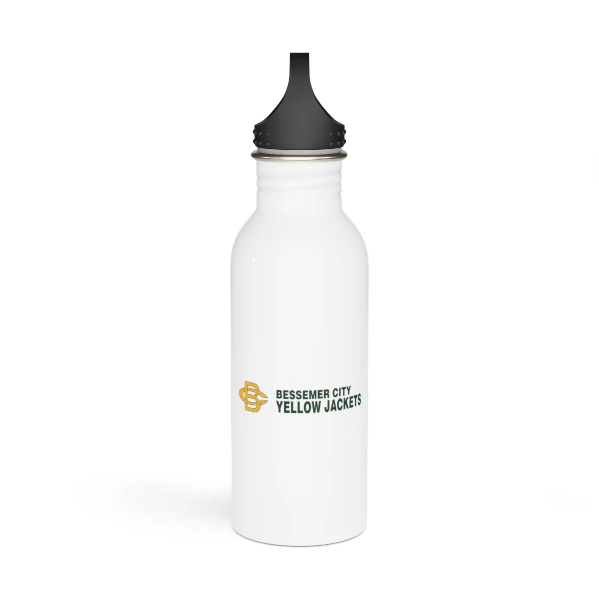 Bessemer City Yellow Jackets Stainless Steel Water Bottle