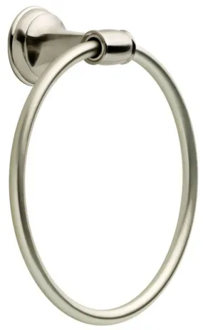 BEX46-SN Franklin Brass Bexley Towel Ring Bath Accessories Satin Nickel