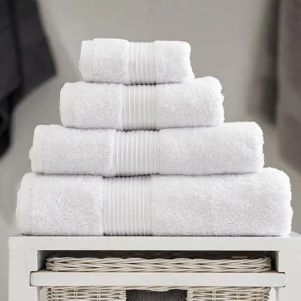 Bliss Towel Pima Cotton 650gsm - White