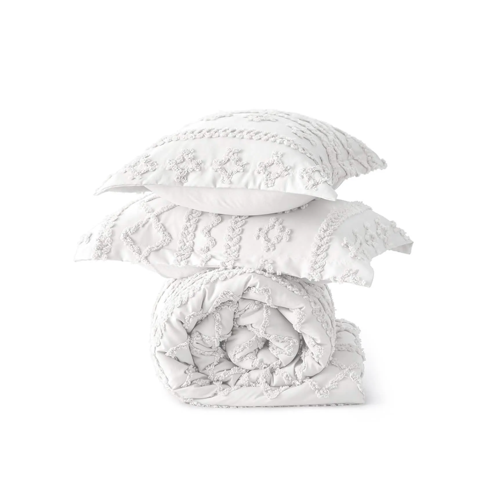 Boho Deluxe Embroidery Comforter Set