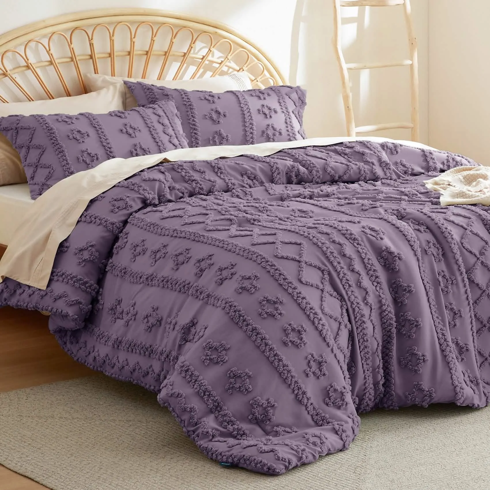 Boho Deluxe Embroidery Comforter Set