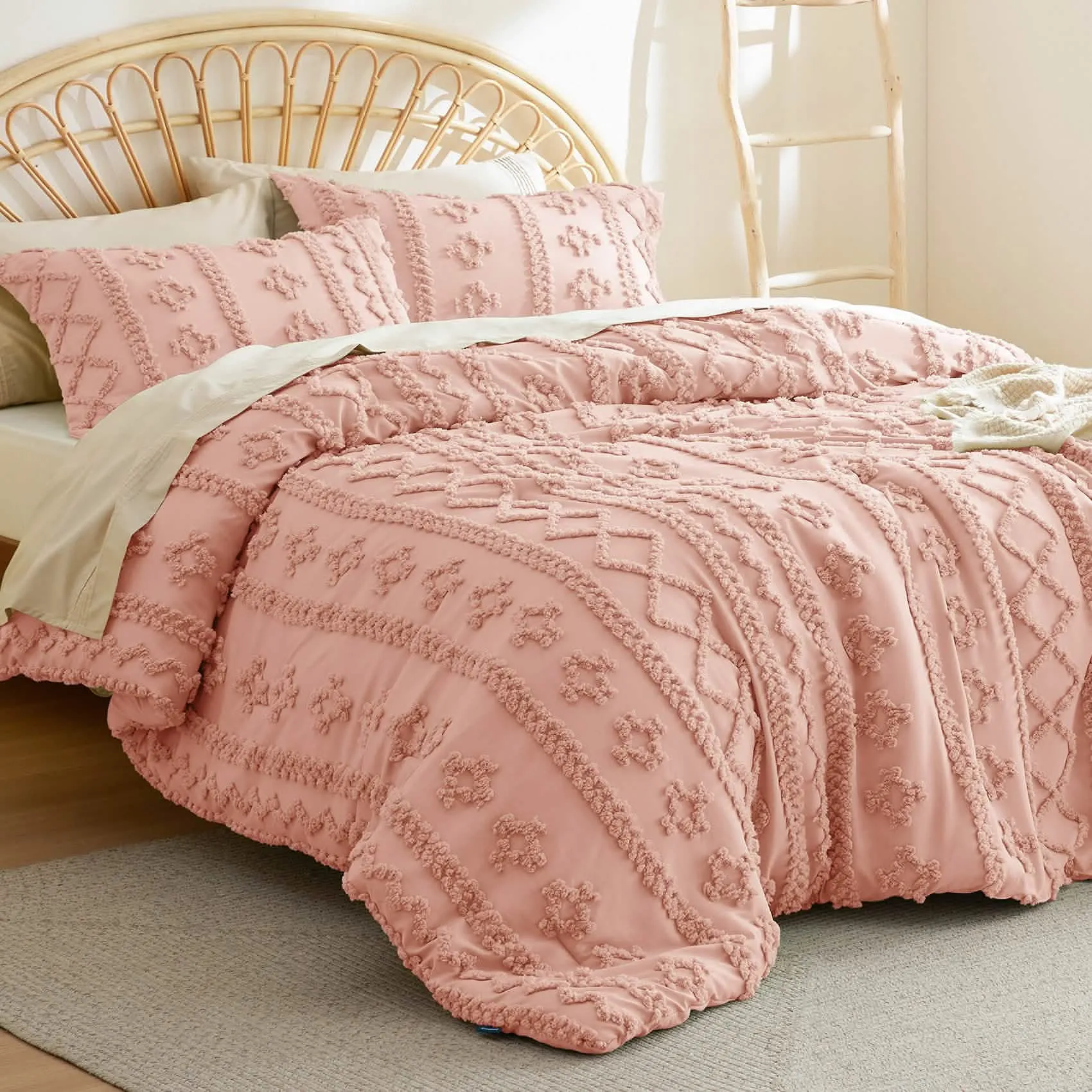 Boho Deluxe Embroidery Comforter Set