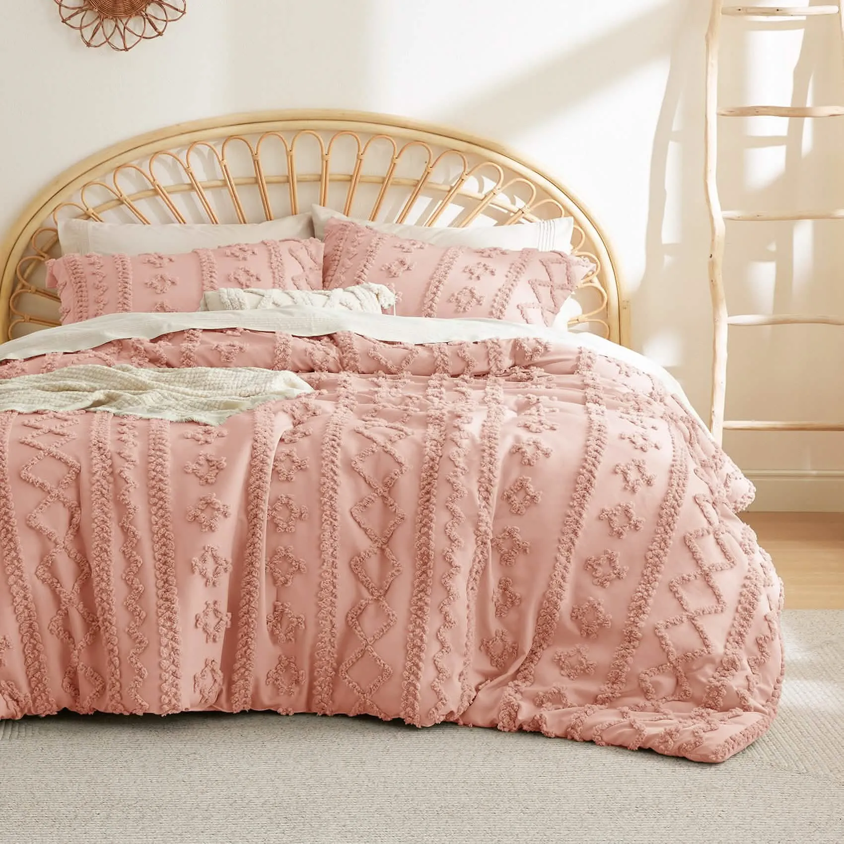 Boho Deluxe Embroidery Comforter Set