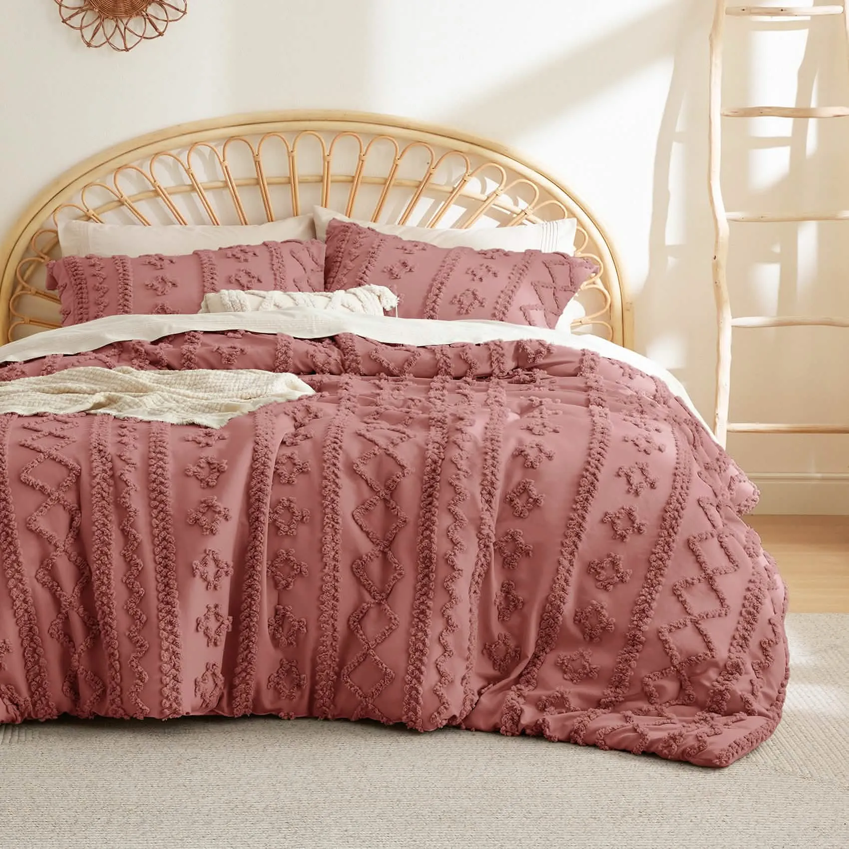 Boho Deluxe Embroidery Comforter Set