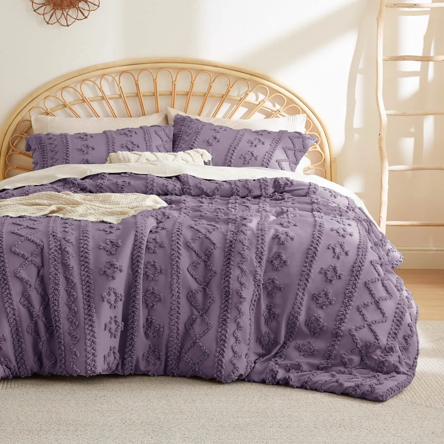 Boho Deluxe Embroidery Comforter Set