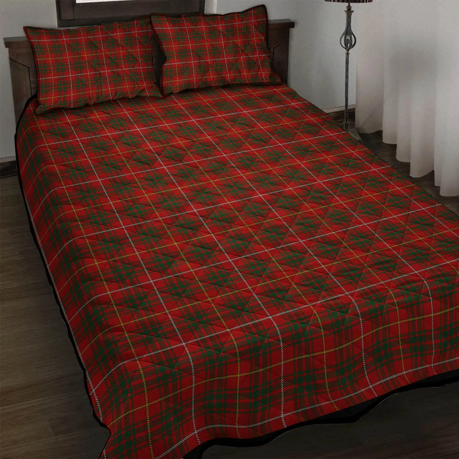 Bruce Tartan Quilt Bed Set