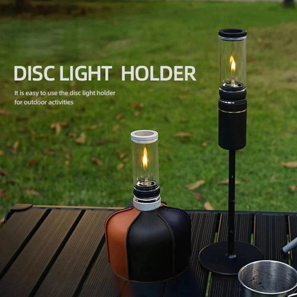 Camping Light Holder Portable Campsite Lantern Stand Detachable Camera Stand Support for Outdoors Camping Hiking Backpacking