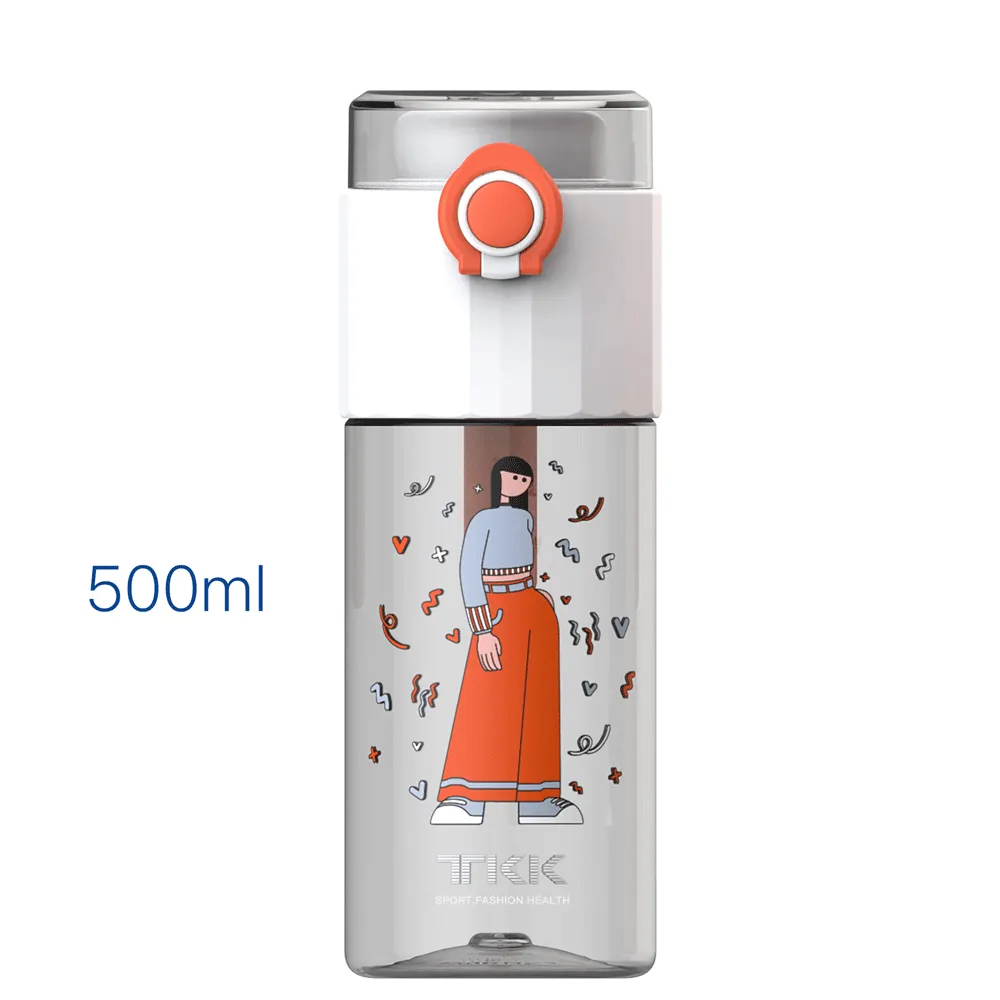 Cartoon Theme Water Bottle To Keep You Stylish.