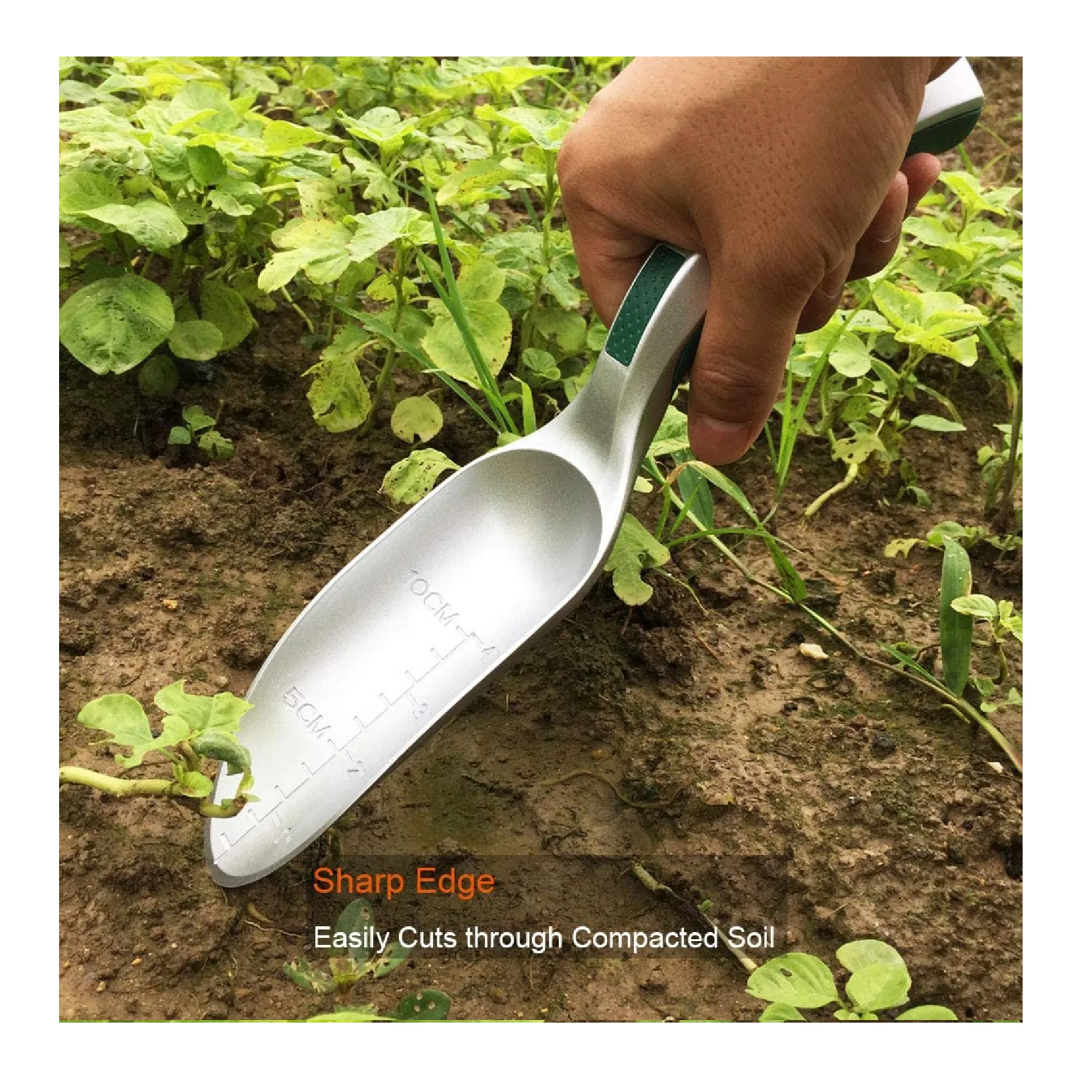 CFCT Bend-Proof Garden Trowel Tools with Sharp Edge