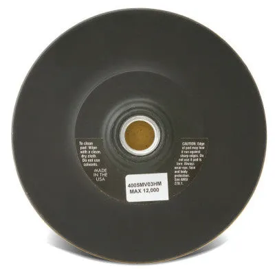 CGW Abrasives Hook and Loop Backing Pads, 8 in Diameter, 49537