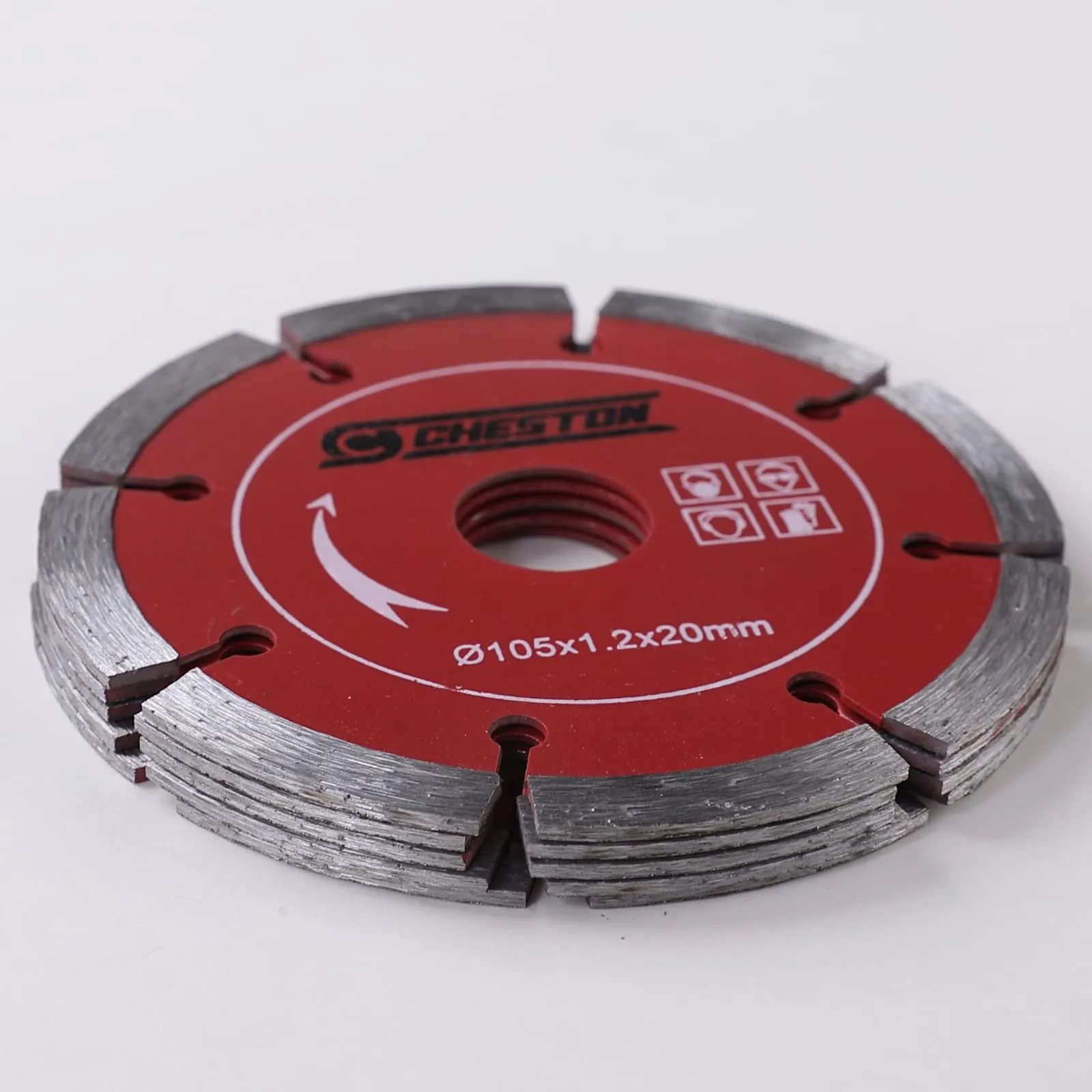 Cheston Cutting Blade 4 Inch Pack of 5 I Diamond Saw Blade Cutting Wheel I Sharp Cutter for Iron, Granite, Marble and Other Metal Cutting I Compatible with Bosch, Black Decker, Ibell Angle Grinder