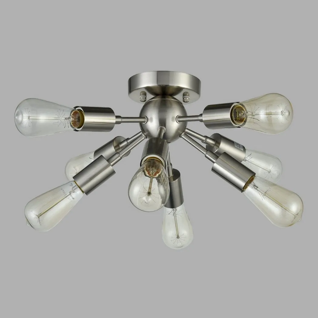 CLAXY Sputnik Chandelier with 8 Socket Flush Mount Ceiling Light