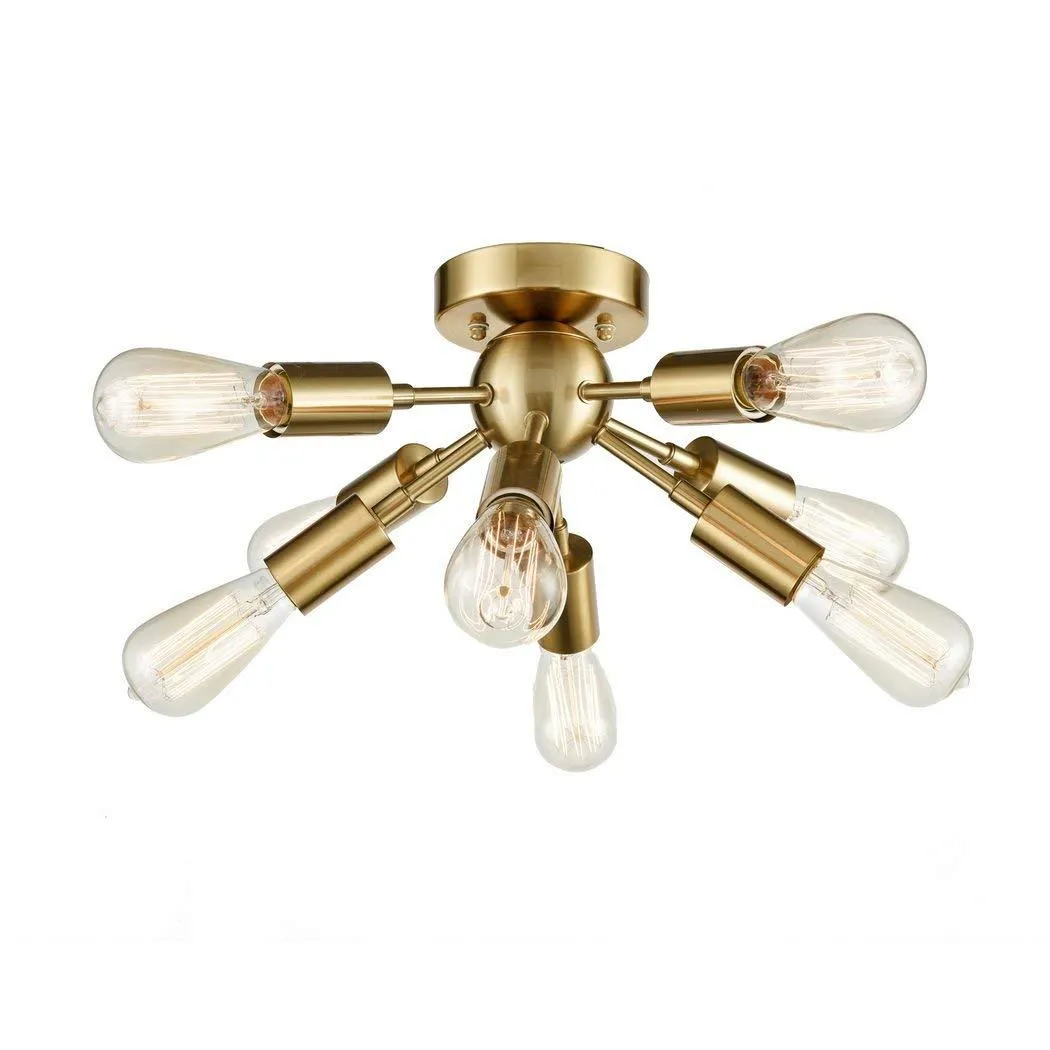 CLAXY Sputnik Chandelier with 8 Socket Flush Mount Ceiling Light