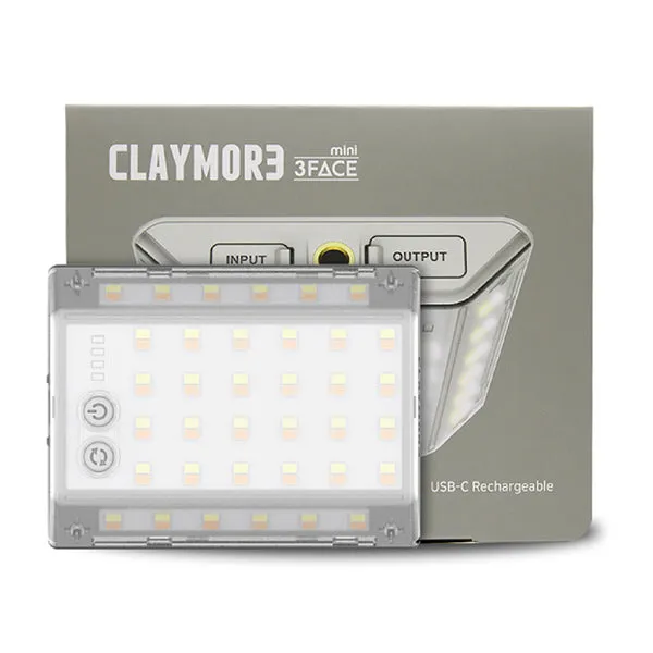 CLAYMORE Mini Lantern 3FaceMini LED 露營燈 綠 CLF-500