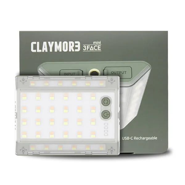 CLAYMORE Mini Lantern 3FaceMini LED 露營燈 綠 CLF-500