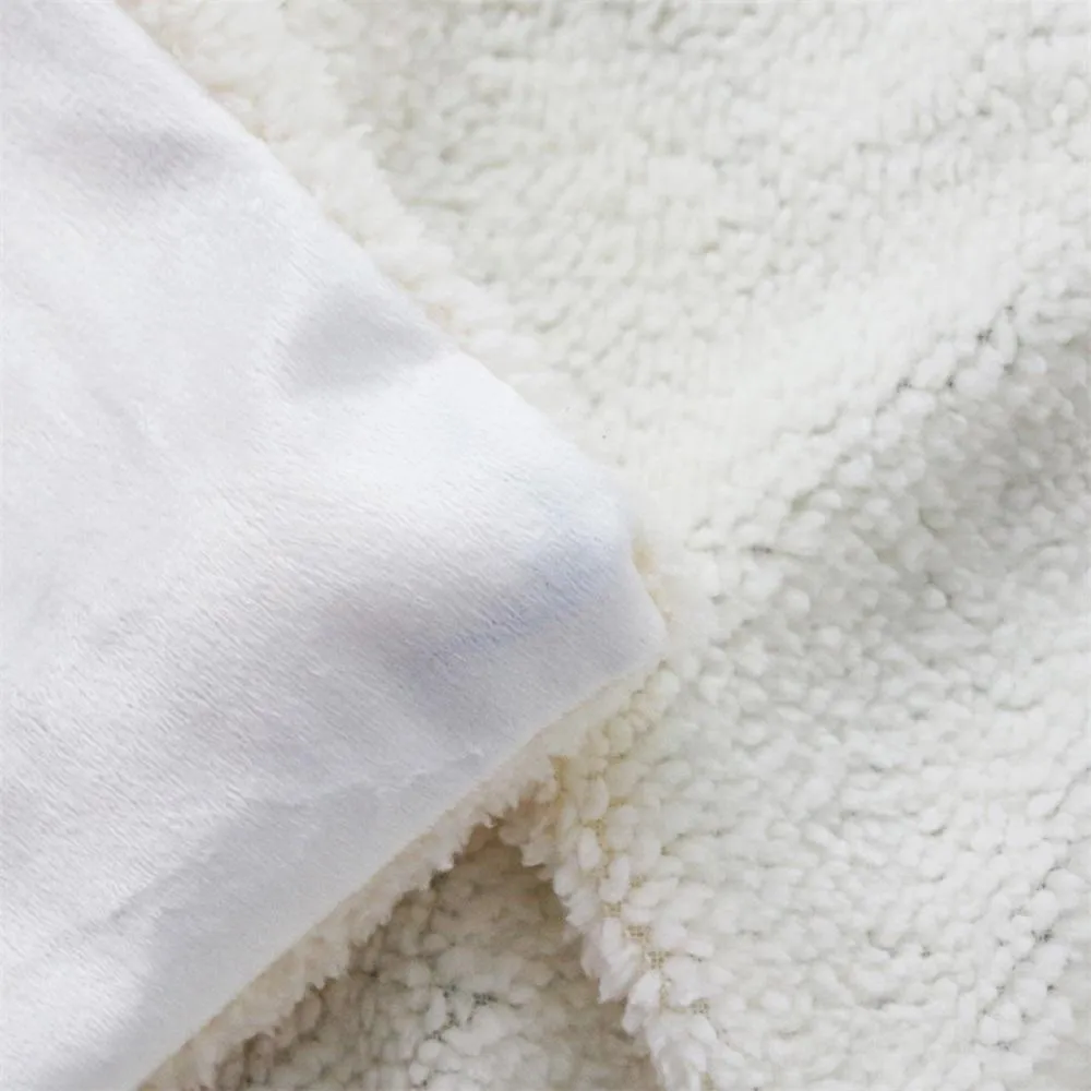 Cofitichequi White Hooded Blanket