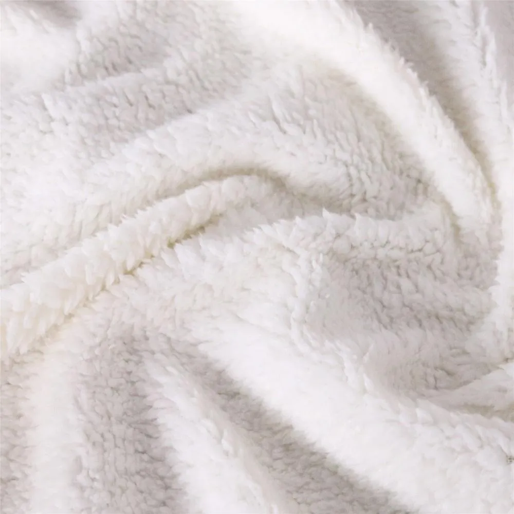 Cofitichequi White Hooded Blanket