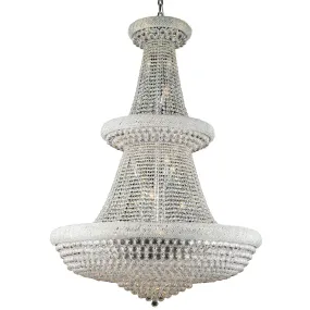 Crystal Chandelier W:51 x H:71 Genuine Magnificent Crystal Prisms 52 Lights