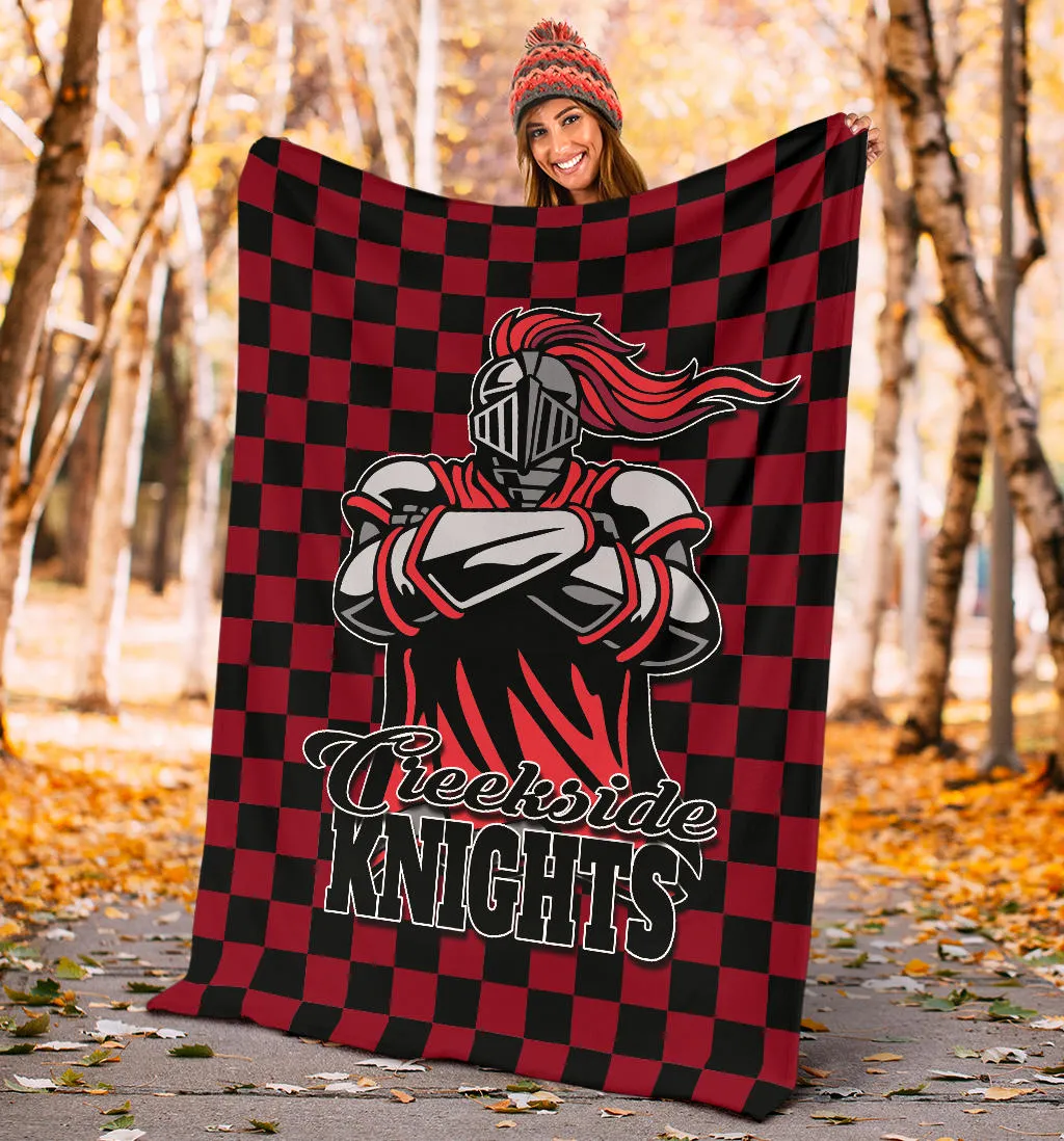 Customize It-Checkered Ultra-Soft Micro Fleece Blanket