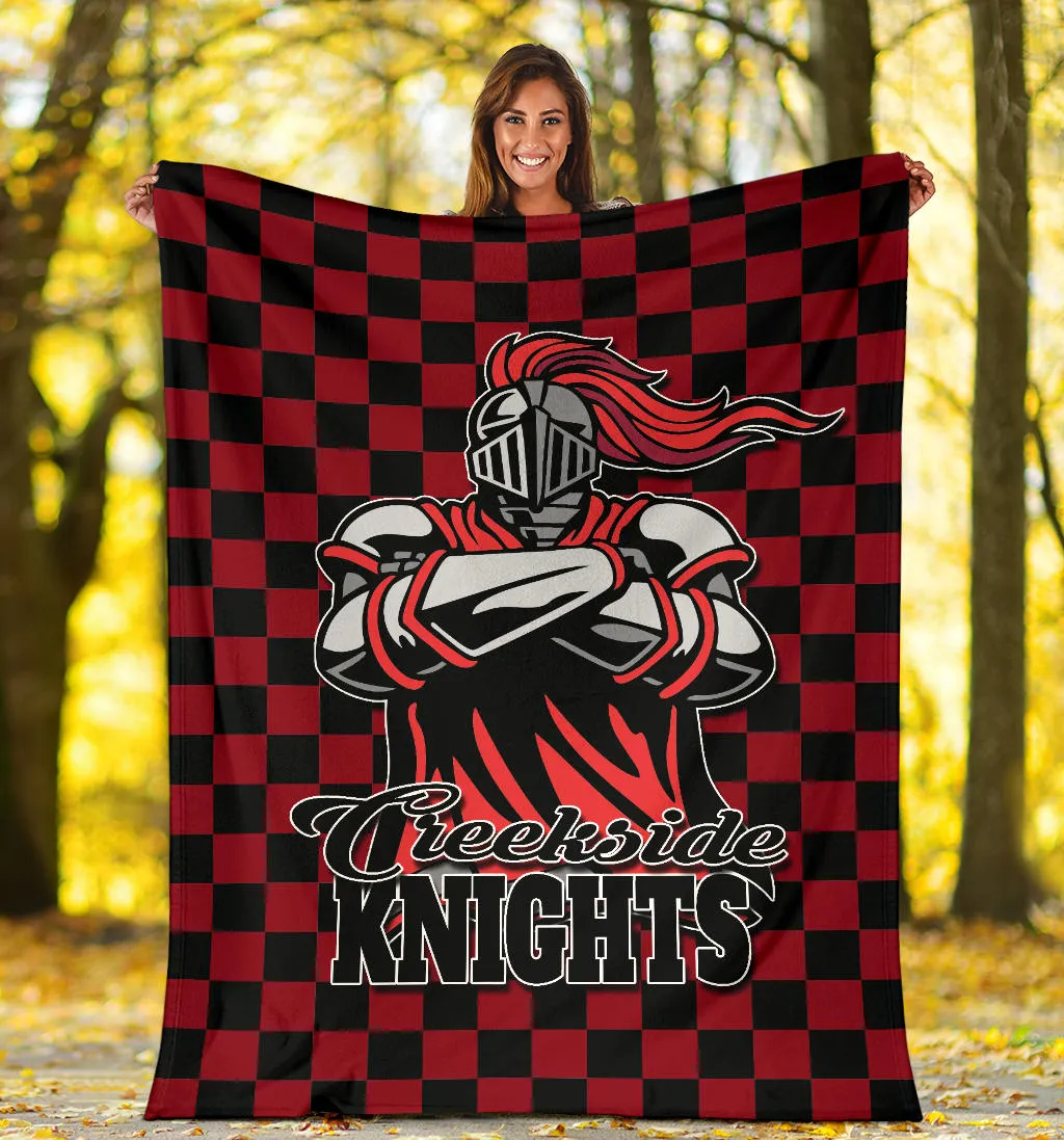 Customize It-Checkered Ultra-Soft Micro Fleece Blanket